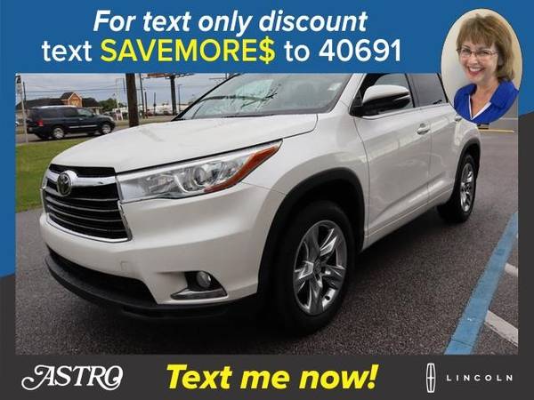 2014 Toyota Highlander Blizzard Pearl Current SPECIAL! - cars & for sale in Pensacola, FL – photo 5