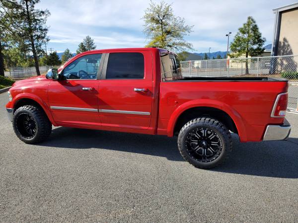 2013 Ram 1500 Laramie Lifted W/Offroad Wheels/Tires - cars & for sale in Grants Pass, OR – photo 2