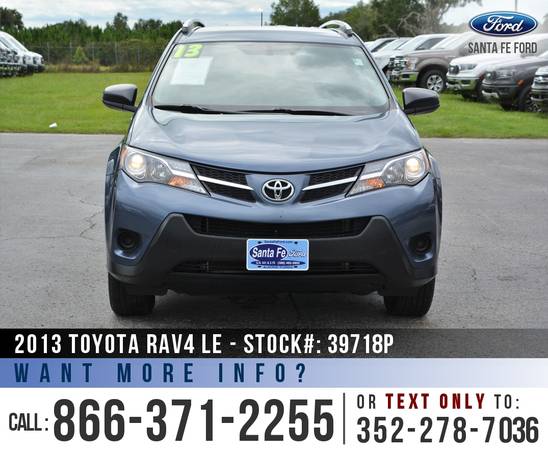 2013 TOYOTA RAV4 LE AWD ***Backup Camera, Bluetooth, Toyota SUV *** for sale in Alachua, FL – photo 2