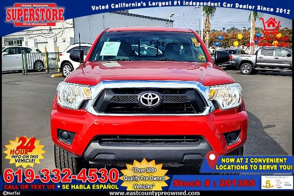 2014 TOYOTA TACOMA PRERUNNER TRUCK-EZ FINANCING-LOW DOWN! - cars &... for sale in El Cajon, CA – photo 3
