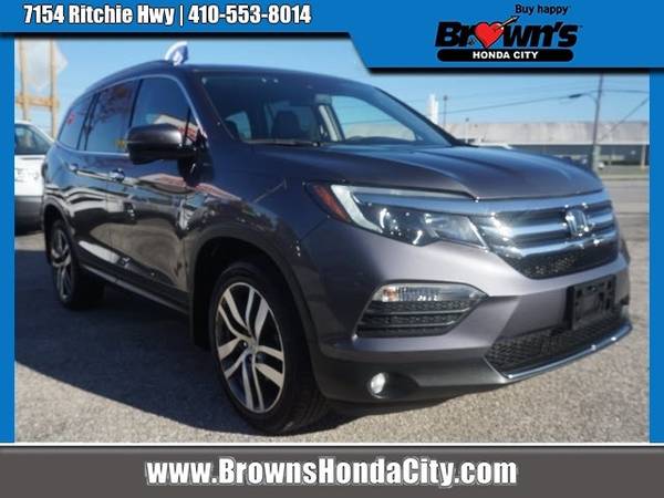 2017 Honda Pilot Touring - - by dealer - vehicle for sale in Glen Burnie, MD – photo 2