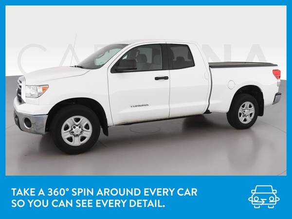 2011 Toyota Tundra Double Cab Pickup 4D 6 1/2 ft pickup White for sale in South El Monte, CA – photo 3