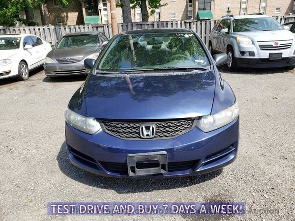 2010 Honda Civic Coupe 2dr Automatic LX Blue for sale in Woodbridge, District Of Columbia – photo 2