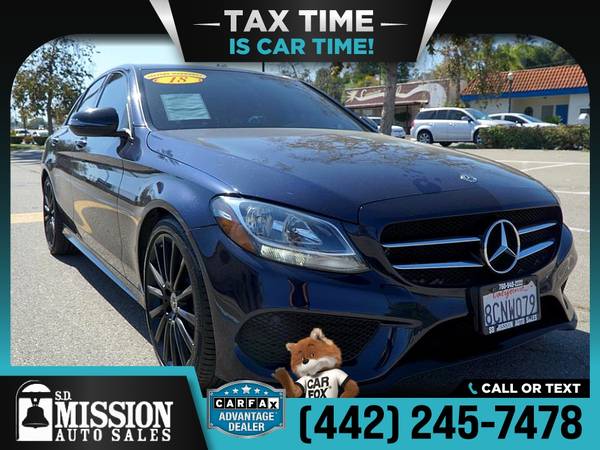 2018 Mercedes-Benz CClass C Class C-Class FOR ONLY 429/mo! - cars & for sale in Vista, CA – photo 3