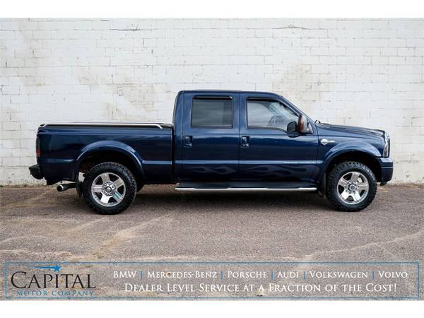 Head Turning Turbo Diesel 4x4! 2005 Ford F250 Harley Edition…... for sale in Eau Claire, ND – photo 10