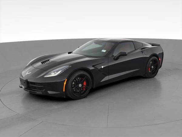 2014 Chevy Chevrolet Corvette Stingray Coupe 2D coupe Black -... for sale in Lewisville, TX – photo 3