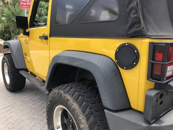 2008 *Jeep* *Wrangler* *4WD 2dr X* Detonator Yellow for sale in Fort Lauderdale, FL – photo 16