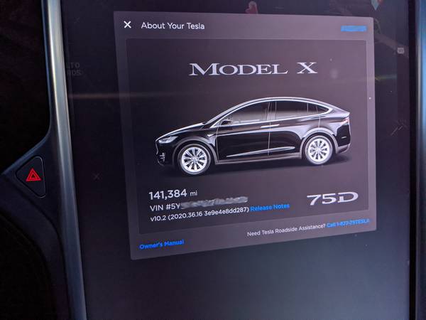 Tesla model X 75D 2016 Mint Condition - cars & trucks - by owner -... for sale in Mountain View, CA – photo 3