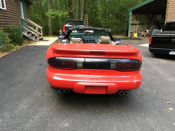 96 firebird convertible - cars & trucks - by owner - vehicle... for sale in Dover, NH – photo 2