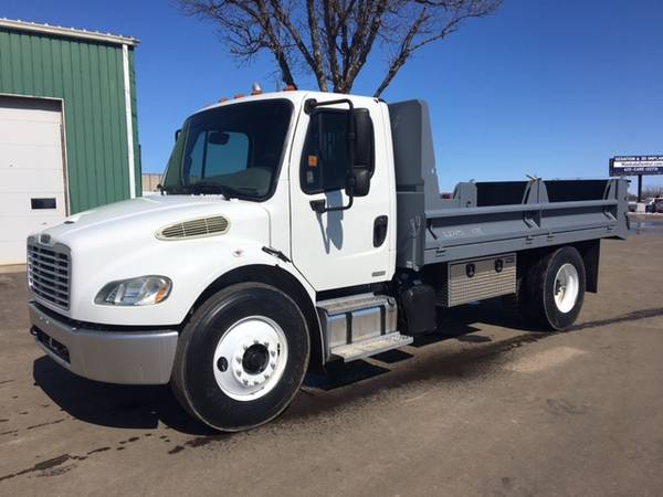 2012 Freightliner M2 106 with 14 Crysteel Contractor Body Package for sale in Lake Crystal, MN – photo 2