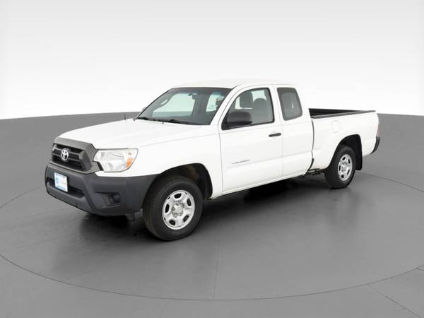 2013 Toyota Tacoma Access Cab Pickup 4D 6 ft pickup White - FINANCE... for sale in Arlington, District Of Columbia – photo 3
