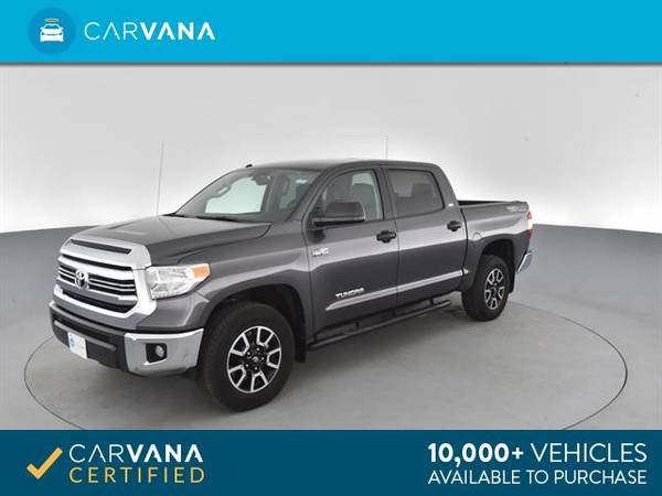 2017 Toyota Tundra CrewMax TRD Pro Pickup 4D 5 1/2 ft pickup Gray - for sale in Cleveland, OH – photo 6
