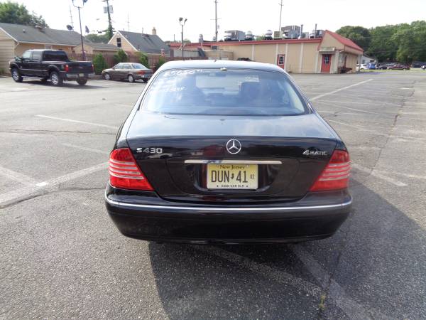 2004 MERCEDES S430 4 MATIC-BLK/BLK INT. for sale in Toms River, NJ – photo 6