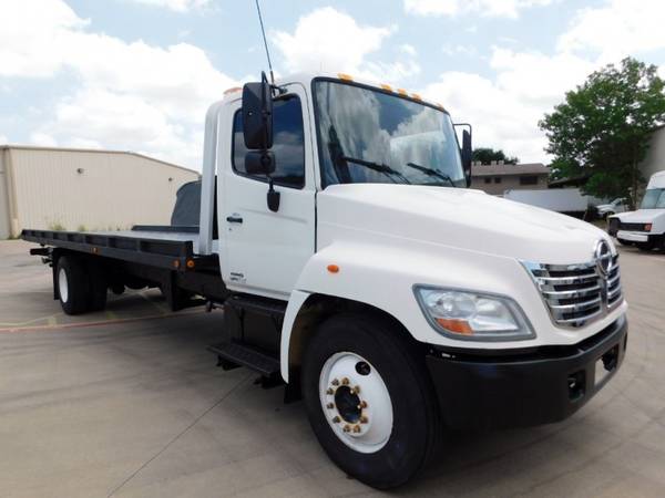 2006 Hino Air Ride Equipment or 3-Car Hauler RollBack Tow Truck CDL for sale in irving, TX – photo 8
