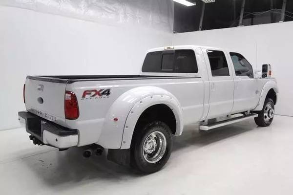 2012 Ford F350 Super Duty Crew Cab Lariat Pickup 4D 8 ft - cars &... for sale in CHANTILLY, District Of Columbia – photo 3