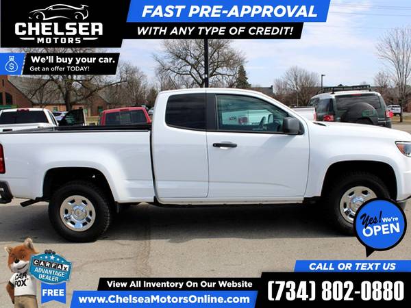 204/mo - 2016 Chevrolet Colorado Work Truck Extended Cab - Easy for sale in Chelsea, MI – photo 10