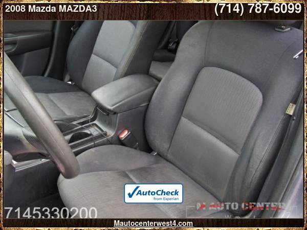 2008 Mazda MAZDA3 i Sport 4dr Sedan 4A - cars & trucks - by dealer -... for sale in Anaheim, CA – photo 9