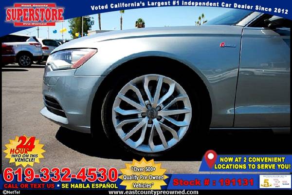 2012 AUDI A6 3.0 PREMIUM PLUS QUATTRO sedan -EZ FINANCING-LOW DOWN! for sale in El Cajon, CA – photo 9