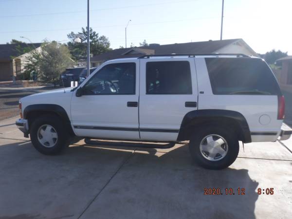 1999 Chevy 4X4 Tahoe (LT) - cars & trucks - by owner - vehicle... for sale in Phoenix, AZ – photo 2
