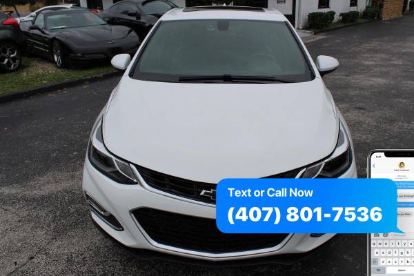 2017 Chevrolet Chevy Cruze Premier Auto Instant Approvals! Minimal... for sale in Orlando, FL – photo 19