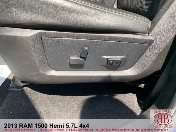 2013 DODGE RAM 1500 HEMI 5.7L 4X4! FULLY LOADED! FINANCING!!! APPLY!!! for sale in N SYRACUSE, NY – photo 15