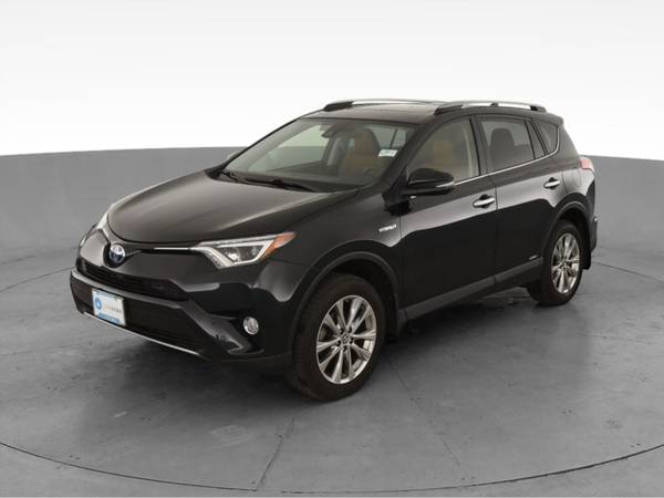 2017 Toyota RAV4 Hybrid Limited Sport Utility 4D suv Black - FINANCE... for sale in Arlington, District Of Columbia – photo 3