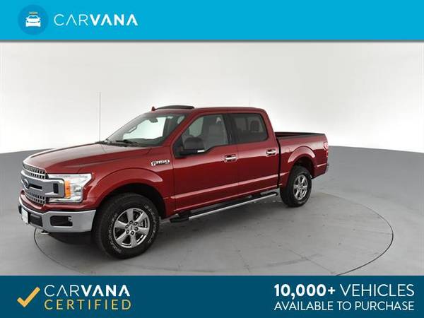 2018 Ford F150 SuperCrew Cab XL Pickup 4D 5 1/2 ft pickup Dk. Red - for sale in North Babylon, NY – photo 6