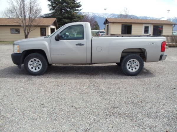 2009 Chevy 1500 Reg Cab LB 4X4 50000 Miles - - by for sale in Columbia Falls, MT – photo 4