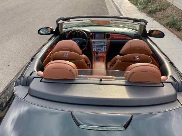 2003 Lexus SC430 convertible beautiful dark brown leather interior for sale in Sylmar, CA – photo 17