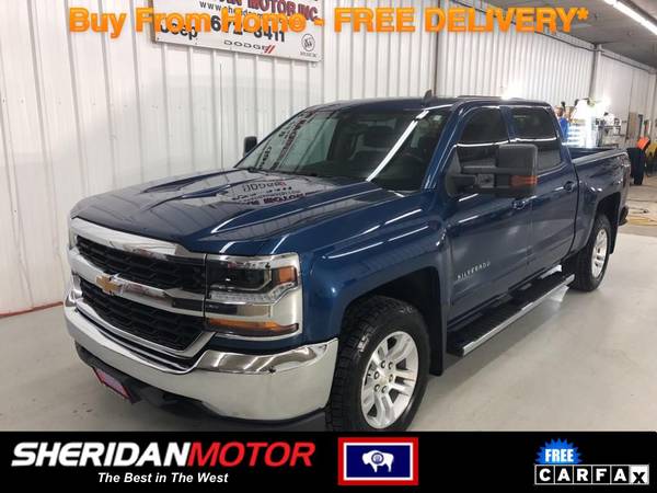2017 Chevrolet Chevy Silverado LT Blue - SM78220T WE DELIVER TO MT for sale in Sheridan, MT – photo 3
