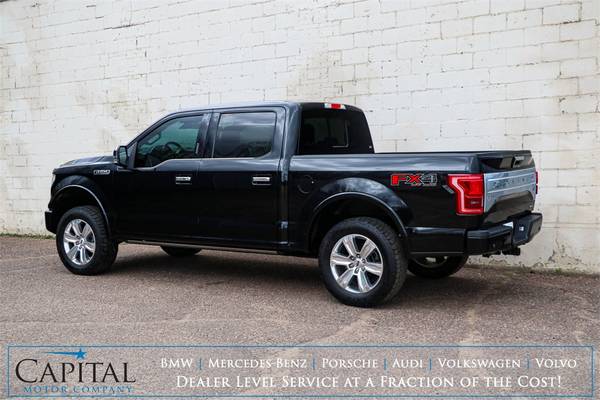 16 Ford F-150 Platinum 4x4! - Heated/Vented Seats & Nav! - cars & for sale in Eau Claire, WI – photo 3