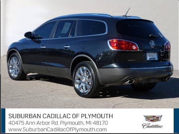 2011 Buick Enclave SUV CXL - Buick Carbon Black Metallic - cars &... for sale in Plymouth, MI – photo 3