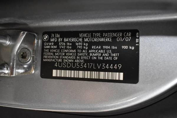 2007 BMW Z4 3.0si for sale in Canton, MA – photo 21