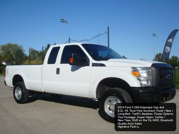 2014 Ford F-250 SuperDuty 4X4 Ext Cab Long Bed 4x4 F250 F350 1 Owner for sale in Highland Park, WI – photo 13