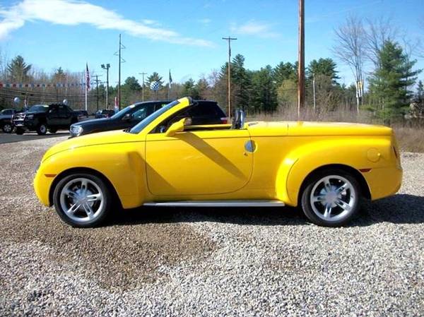 2004 Chevy Chevrolet SSR LS pickup Yellow - cars & trucks - by... for sale in Rochester, NH – photo 5