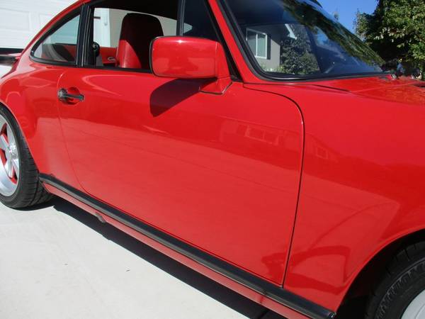 1985 Porsche Red/Red No Sunroof US Carrera Coupe for sale in Sacramento, FL – photo 16