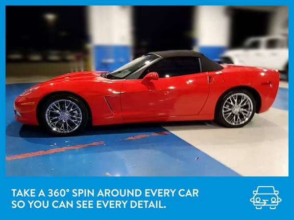 2012 Chevy Chevrolet Corvette Convertible 2D Convertible Red for sale in Arlington, District Of Columbia – photo 3