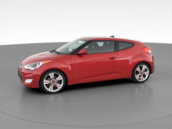 2017 Hyundai Veloster Value Edition Coupe 3D coupe Red - FINANCE -... for sale in Austin, TX – photo 4