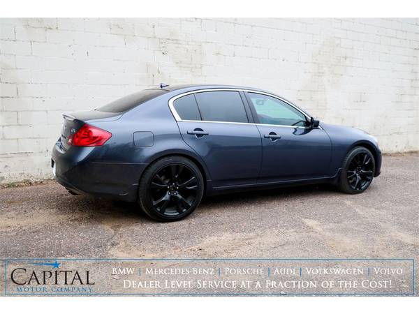 2012 INFINITI G37x Luxury Car! Blacked Out 20" Rims, Nav, Heated... for sale in Eau Claire, MN – photo 7