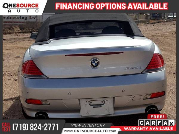 2006 BMW 6 Series 650i 650 i 650-i FOR ONLY 209/mo! for sale in Colorado Springs, CO – photo 10