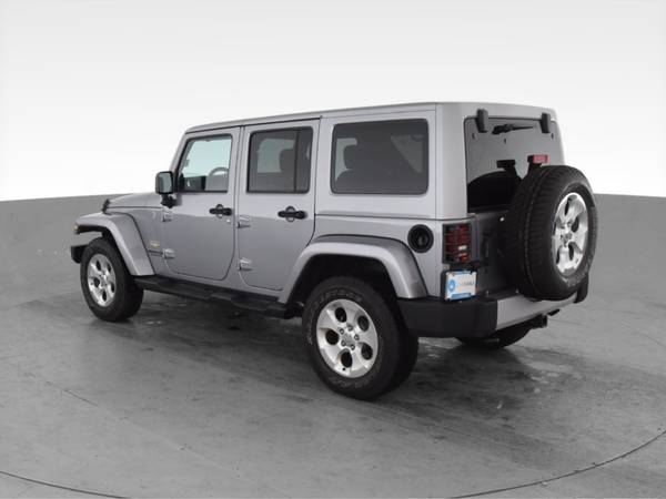 2014 Jeep Wrangler Unlimited Sahara Sport Utility 4D suv Gray - -... for sale in Myrtle Beach, SC – photo 7
