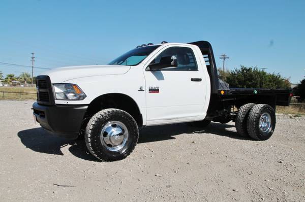 2011 RAM 3500 SLT 6 SPEED CUMMINS*FLATBED*COOPER... for sale in Liberty Hill, TX – photo 3