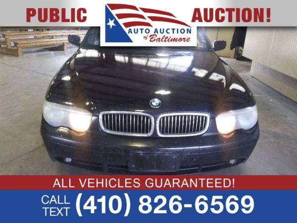 2003 BMW 745i ***PUBLIC AUTO AUCTION***FALL INTO SAVINGS!*** for sale in Joppa, MD – photo 3