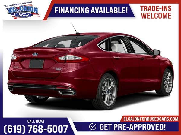 2016 Ford Fusion Titanium FOR ONLY 293/mo! - - by for sale in Santee, CA – photo 2