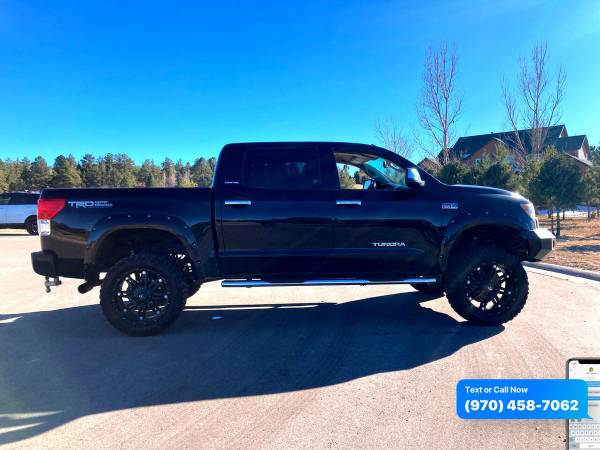 2012 Toyota Tundra 4WD Truck CrewMax 5.7L FFV V8 6-Spd AT LTD (Natl)... for sale in Sterling, CO – photo 3