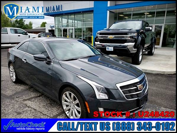 2016 Cadillac ATS Coupe Luxury Collection AWD -EZ FINANCING -LOW DOWN! for sale in Irving, OK