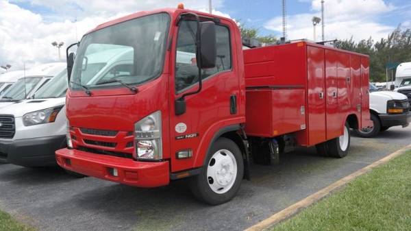 2016 Isuzu NQR Utility Truck for sale in Miami, GA