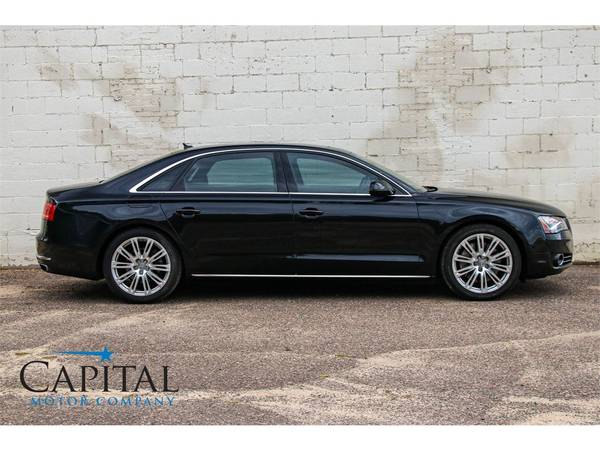 Tinted, Gorgeous Executive Sedan! 2013 Audi A8L w/Night Vision! for sale in Eau Claire, MN – photo 14