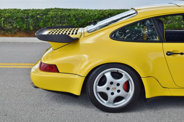 1991 Porsche 911 turbo 964-61k Miles PTS Ferrari Yellow-Engine... for sale in Miami, NY – photo 8