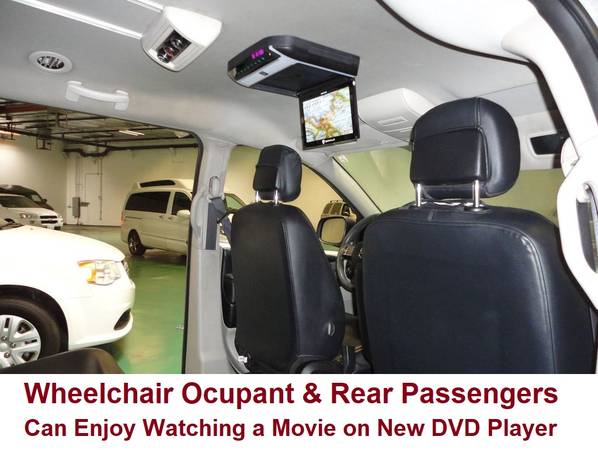 2016 Grand Caravan 5 Pass + Wheelchair Handicap Van + 2 DVD Systems... for sale in El Paso, TX – photo 13